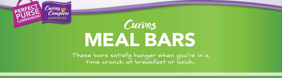 Curves Meal Bars. These bars satisfy hunger when you're in a time crunch at breakfast or lunch.